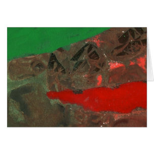 "Tower #2" Abstract Design Greeting Card