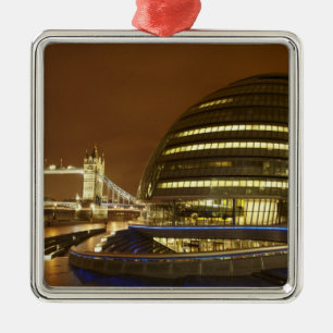 Tower Bridge, and Greater London Authority Metal Tree Decoration