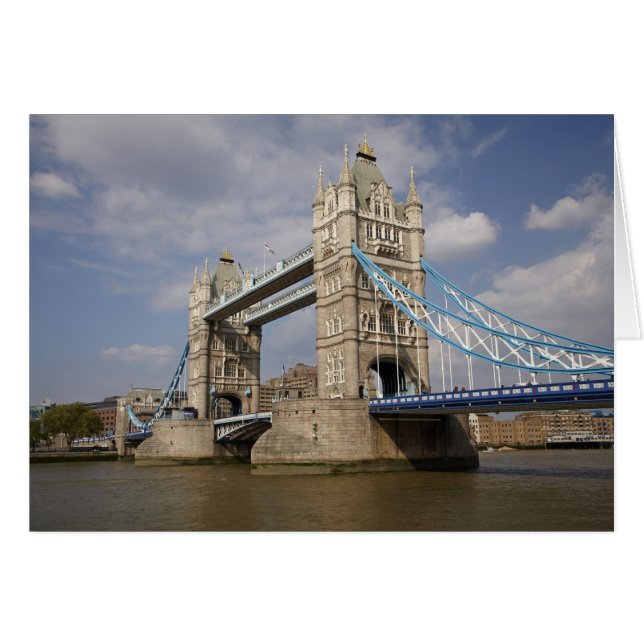 Tower Bridge and River Thames, London, (Front Horizontal)