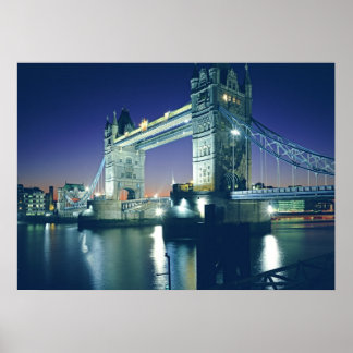Tower Bridge at Dusk Poster