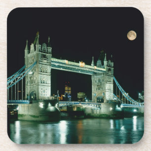 Tower Bridge at Night, London, England Coaster