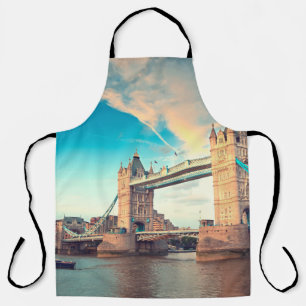 Tower bridge at sunset,  Londonplace, london, brid Apron