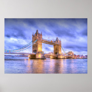 Tower Bridge borderless Poster