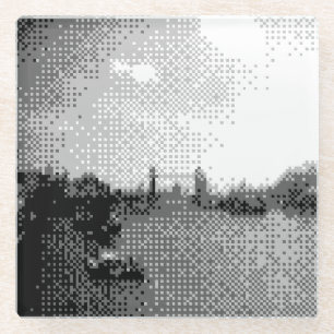 tower bridge glass coaster