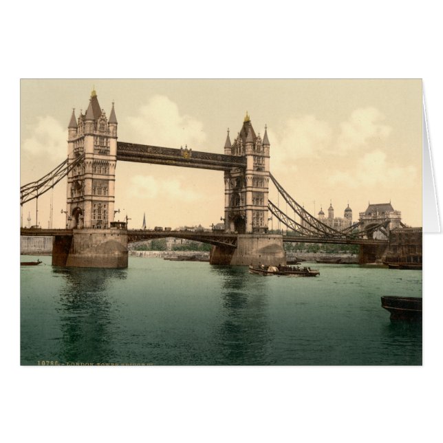 Tower Bridge II, London, England (Front Horizontal)