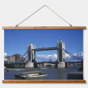 Tower Bridge in the 1990's Hanging Tapestry
