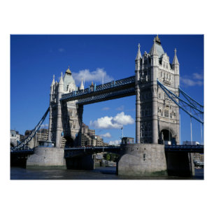 Tower Bridge in the 1990's Poster