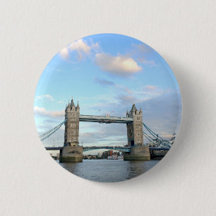 Tower Bridge-London 6 Cm Round Badge