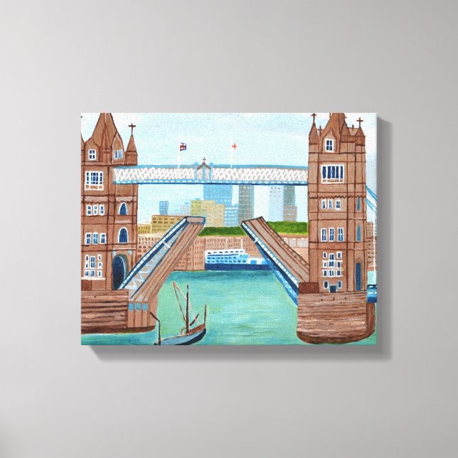 Tower Bridge London Canvas (Front)