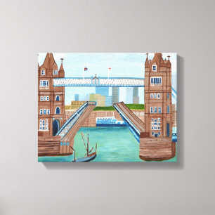 Tower Bridge London Canvas Print