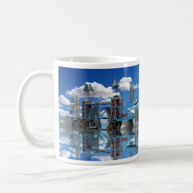 Tower Bridge, London Coffee Mug (Left)