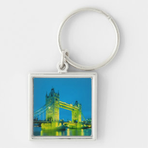 Tower Bridge, London, England 3 Key Ring