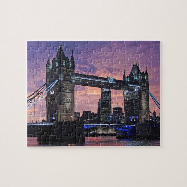 Tower Bridge London England Jigsaw Puzzle (Horizontal)