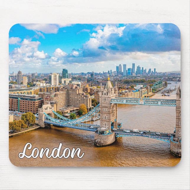 Tower Bridge, London, England Mouse Pad (Front)
