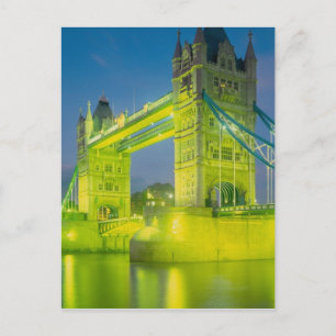 Tower Bridge, London, England Postcard