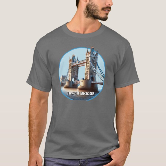 Tower Bridge London England T-Shirt (Front)
