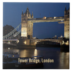 Tower Bridge, London, England Tile