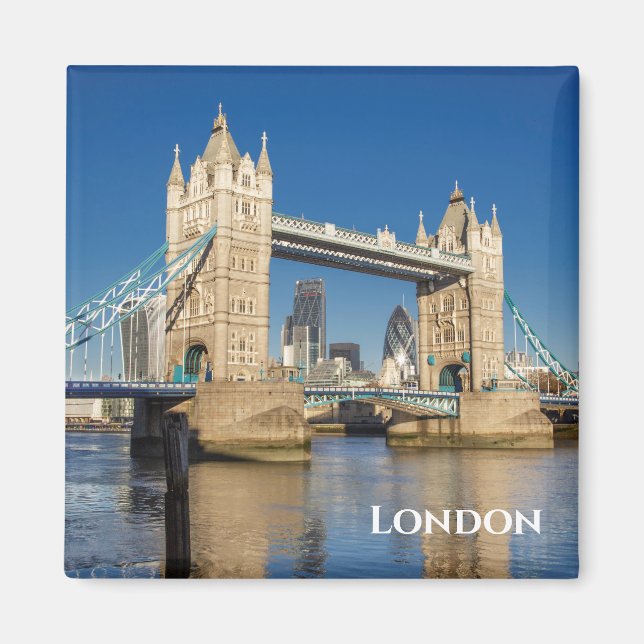 Tower Bridge London Fridge Magnet (Front)