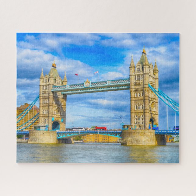 Tower Bridge London. Jigsaw Puzzle (Horizontal)
