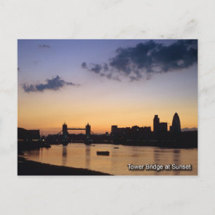 Tower Bridge London postcard