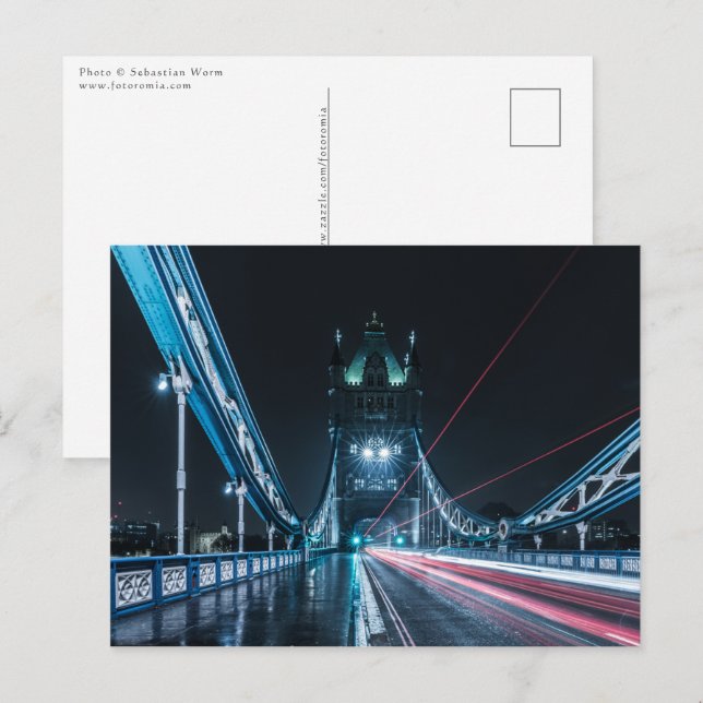 Tower Bridge London Postcard (Front/Back)