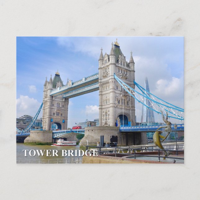 Tower Bridge London UK Postcard (Front)