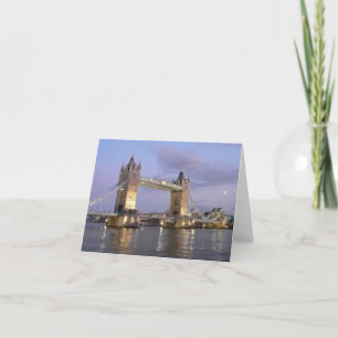 Tower Bridge of London Notecard