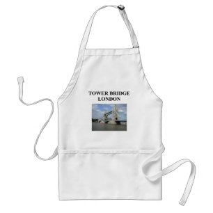 tower bridge ;ondon england standard apron