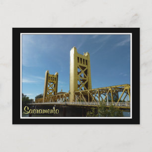 Tower Bridge, Sacramento Postcard