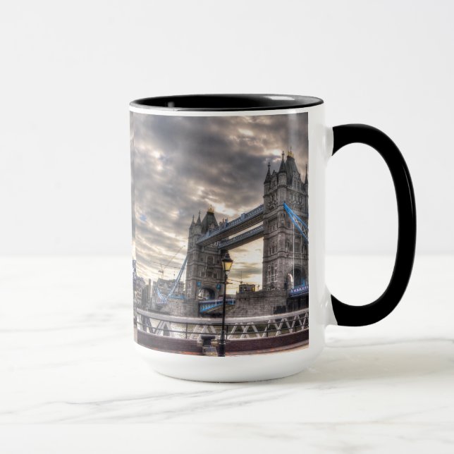 Tower Bridge & The Shard, London, England Mug (Right)