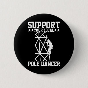 Tower Climber _4  6 Cm Round Badge
