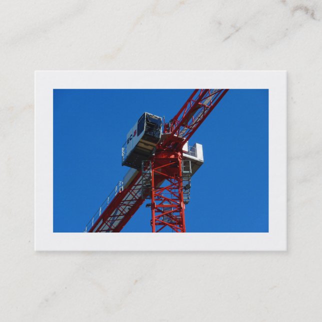Tower Crane Business Card (Front)