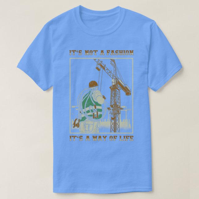 Tower Crane Operator  T-Shirt (Design Front)