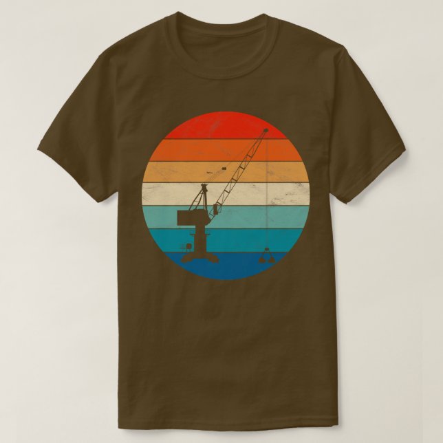Tower Crane T-Shirt (Design Front)