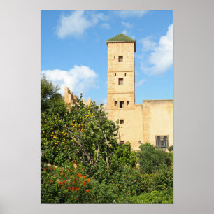 Tower in Rabat, Morocco Poster