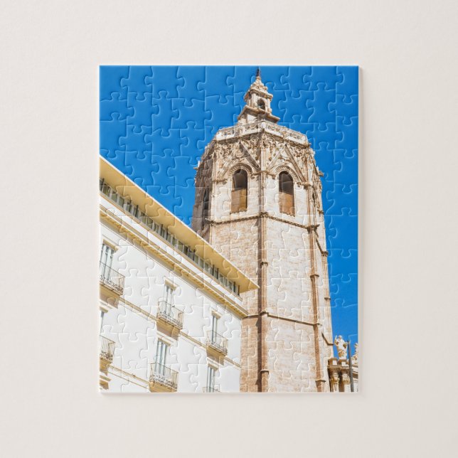 Tower in Valencia, Spain Jigsaw Puzzle (Vertical)