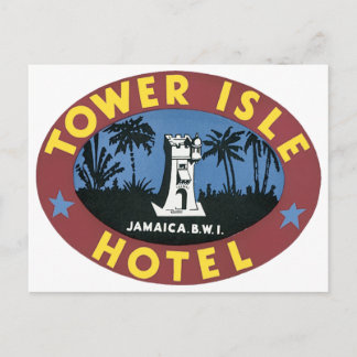 Tower Isle Hotel, Jamaice BWI Postcard