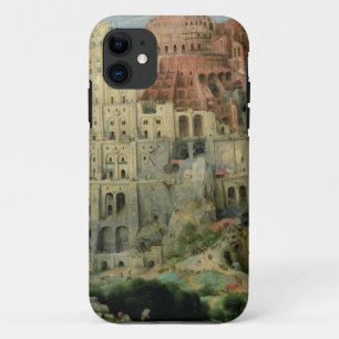 Tower of Babel, 1563 (oil on panel) iPhone 11 Case