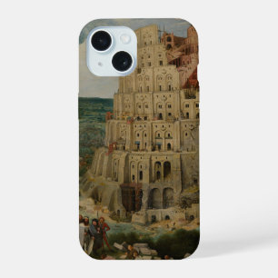 Tower of Babel by Peter Bruegel the Elder iPhone 15 Case