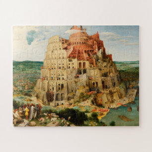 Tower of Babel by Peter Bruegel the Elder Jigsaw Puzzle