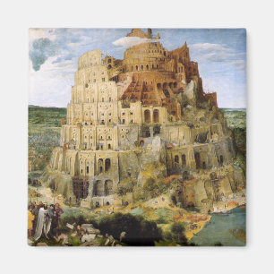 Tower of Babel - Peter Bruegel Magnet