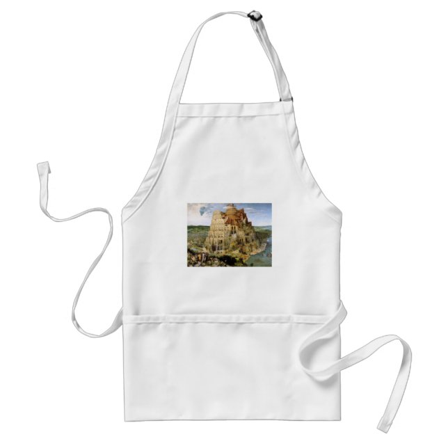 Tower of Babel - Peter Bruegel Standard Apron (Front)