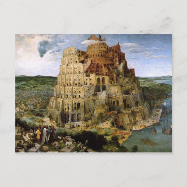 Tower of Babel Postcard (Front)