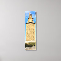 Tower Of Hercules Lighthouse Vertical Canvas Print