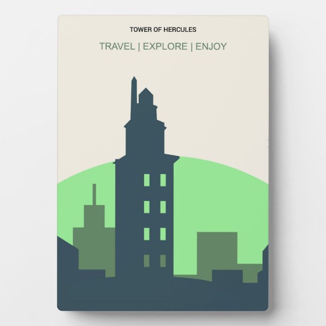 Tower of Hercules Plaque (Front)