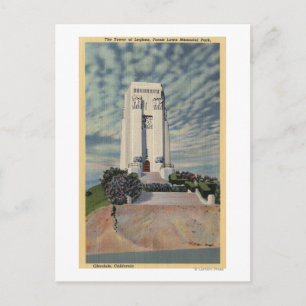 Tower of Legions, Forest Lawn Memorial Park Postcard