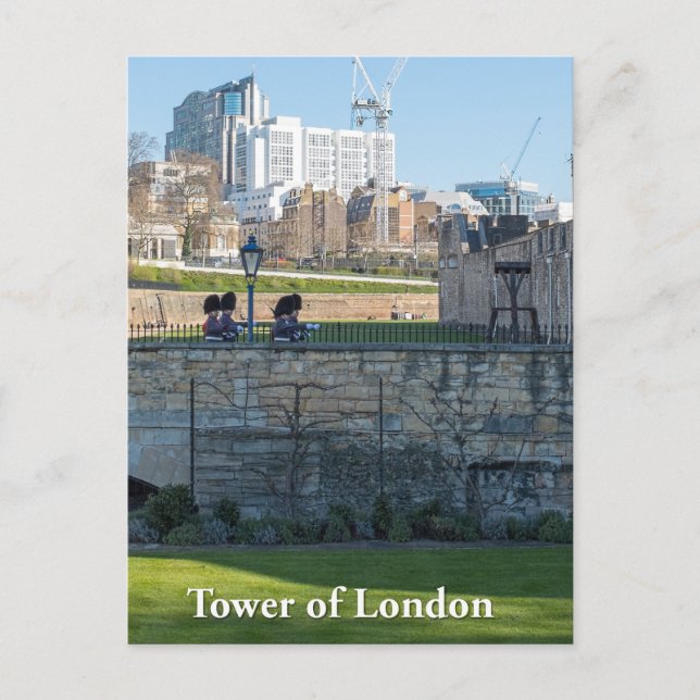 Tower of London, England UK Postcard (Front)