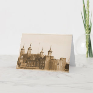 Tower of London Greeting Card