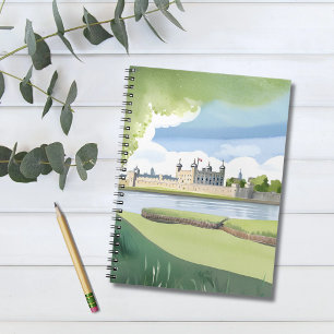 Tower of London   UK Watercolor Landscape Notebook