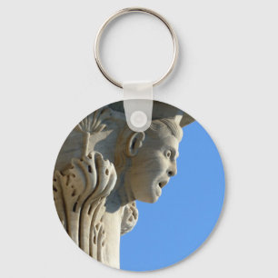 Tower of Pisa column detail, Italy - keychain